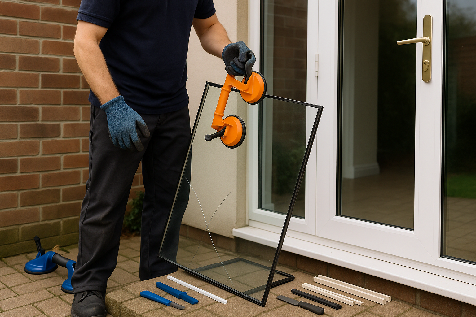 Door Glass Replacement Kilburn service image